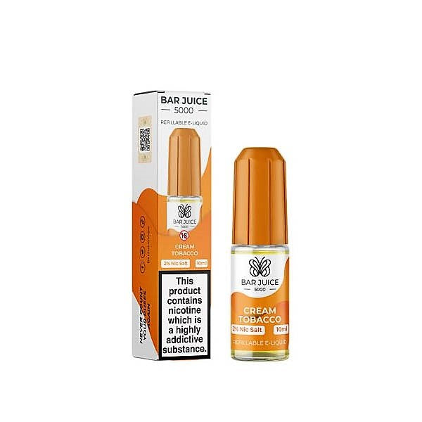 Bar Juice 5000 Nic Salts - Cream Tobacco