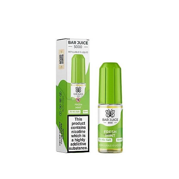 Bar Juice 5000 Nic Salts - Fresh Mint