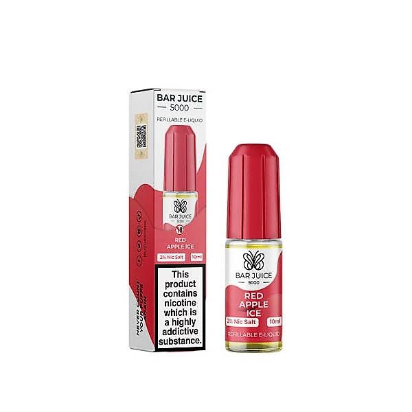 Bar Juice 5000 Nic Salts - Red Apple Ice