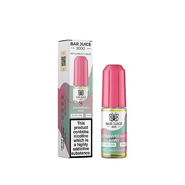 Bar Juice 5000 Nic Salts - Strawberry Kiwi
