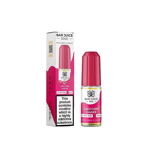 Bar Juice 5000 Nic Salts - Unicorn Shake