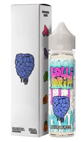 blue razz 50ml lolli drip eliquid