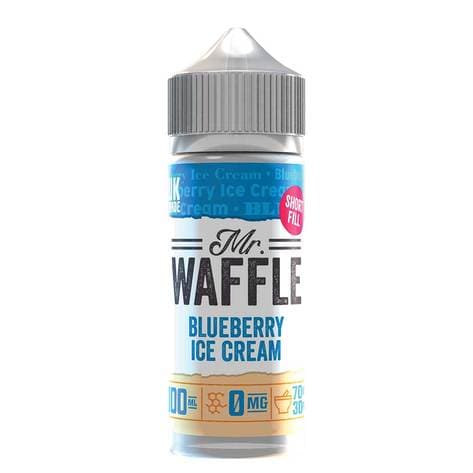 blueberry ice cream 100ml mr waffle eliquid 7030