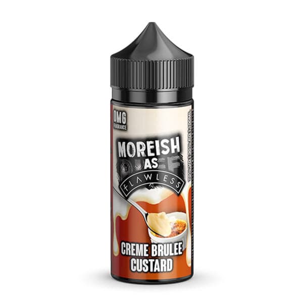 creme brulee custard moreish as flawless eliquid 100ml