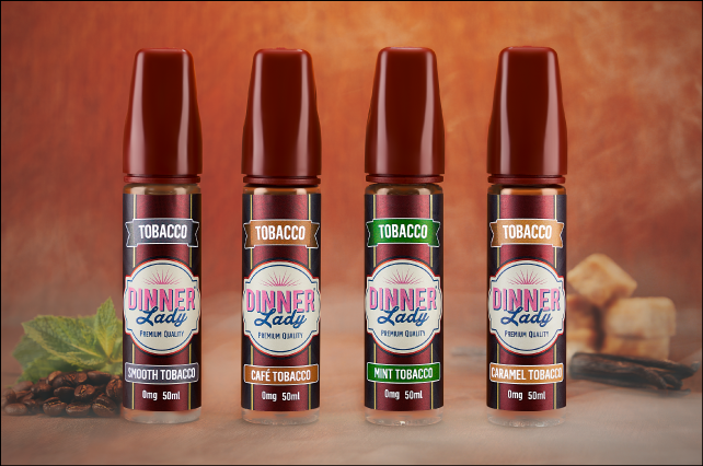 Dinner Lady Tobacco Series - Caramel Tobacco 50ml