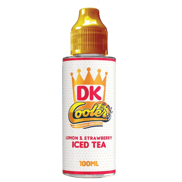 dk cooler lemon and strawberry iced tea