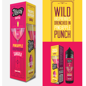 Doozy Cocktails E liquid - Pineapple Raspberry Sangria 50ml