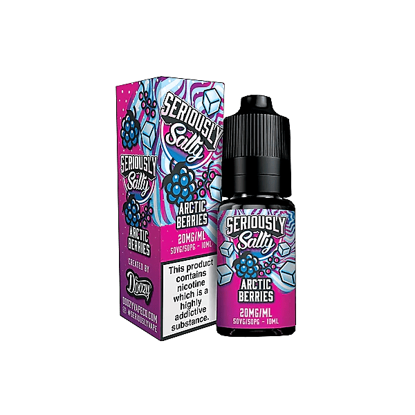 doozy vape seriously salty arctic berries 10ml