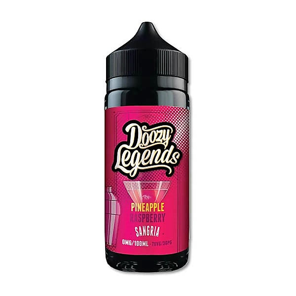 Doozy Vape Legends E liquid - Pineapple Raspberry Sangria