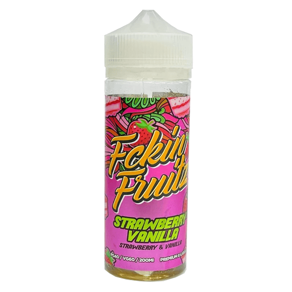fckin fruitz eliquid strawberry vanilla