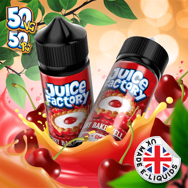 fruit factory cherry bakewell tart eliquid 100ml