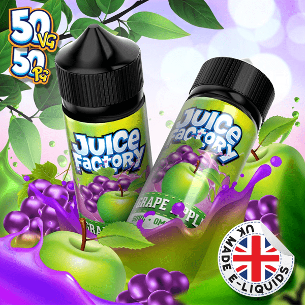 fruit factory grape apple eliquid 100ml