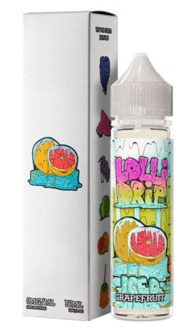 grapefruit iced 50ml lolli drip eliquid