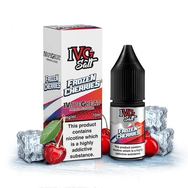 ivg crushed salts frozen cherries