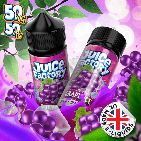 fruit factory grape ice eliquid 100ml