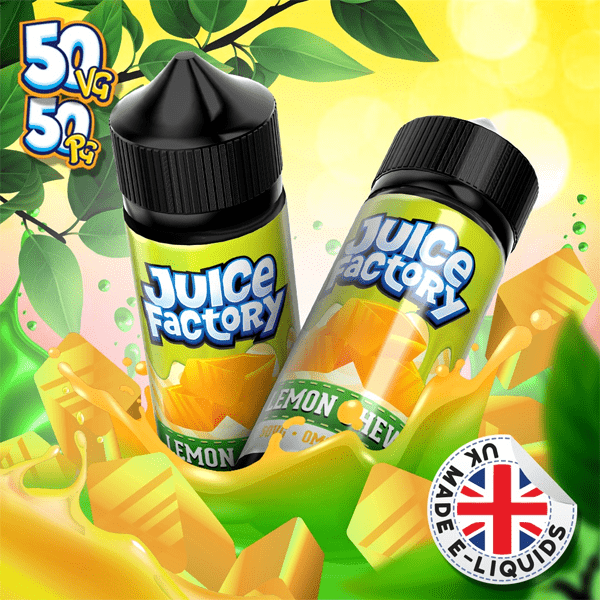 juice factory lemon chew eliquid 100ml