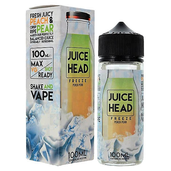 Juice Head Freeze E liquid - Peach Pear 100ml