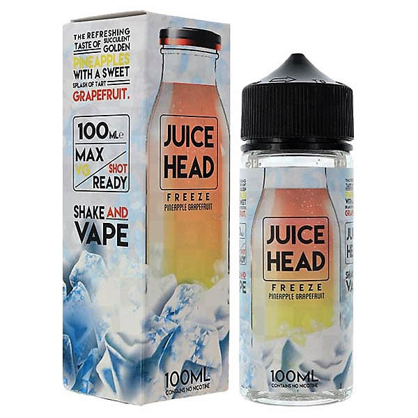 Juice Head Freeze E liquid - Pineapple Grapefruit 100ml
