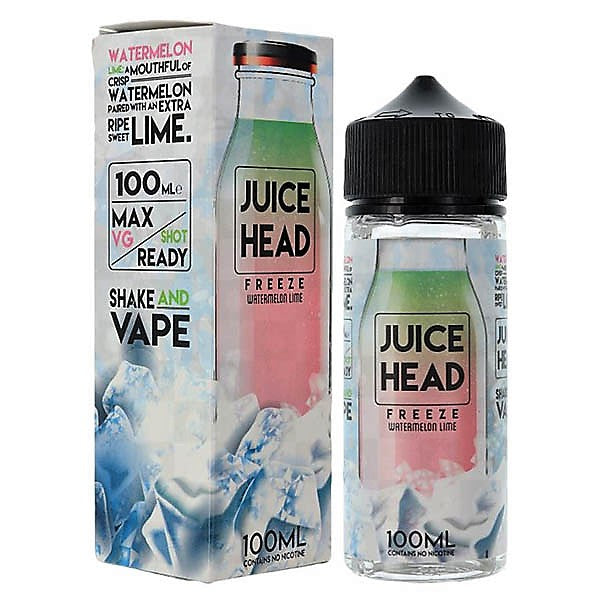 Juice Head Freeze E liquid - Watermelon Lime 100ml