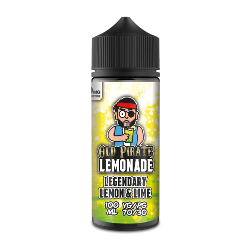 legendary lemon and lime 100ml eliquid old pirate lemonade