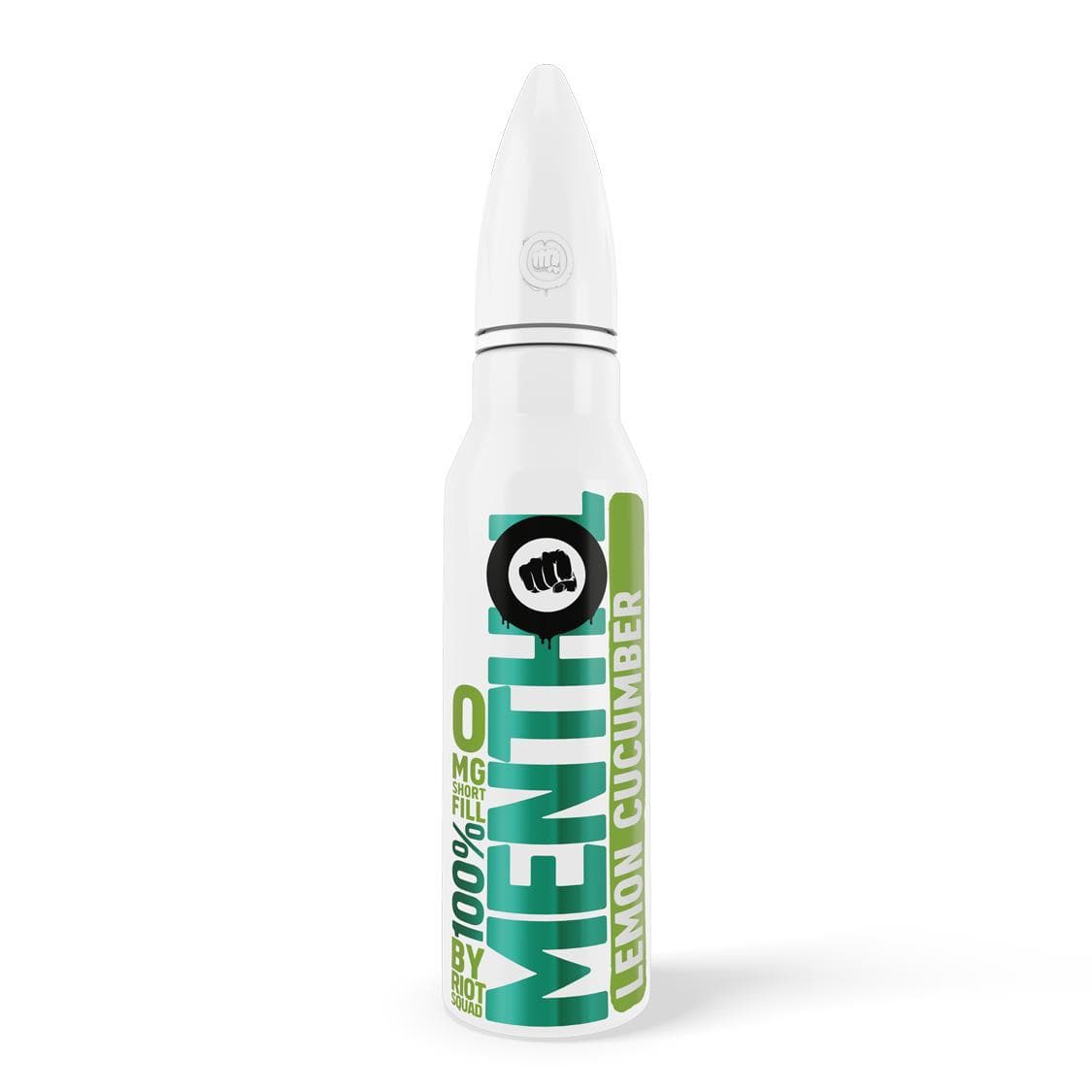 lemon cucumber menthol riot squad eliquid 50ml