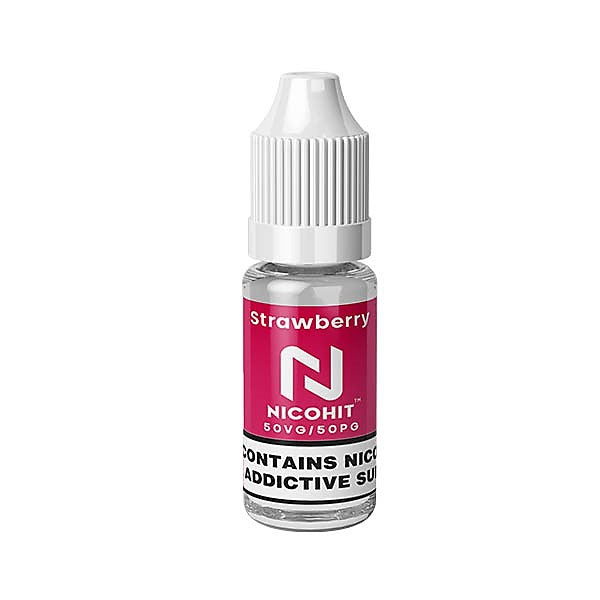 Nicohit Strawberry E Liquid Vape Juice - Simply E liquid