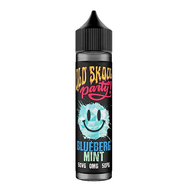 Old Skool Party E Liquid - Blueberg Mint 50ml