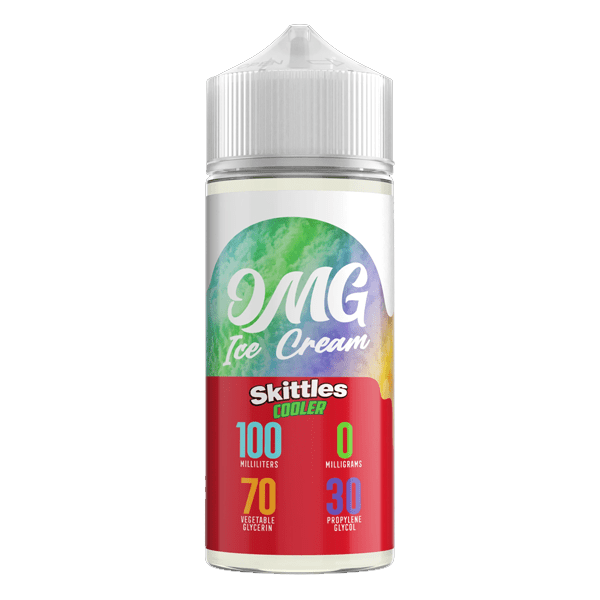 omg ice cream skittles cooler