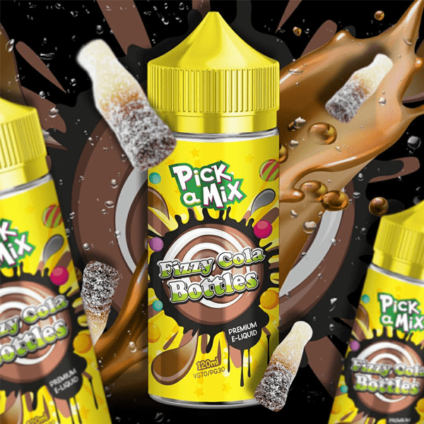 Pick a Mix E Liquid - Fizzy Cola Bottles 100ml
