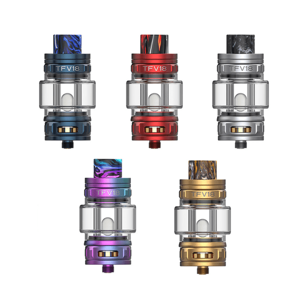 smok tfv18 tank stainless steel