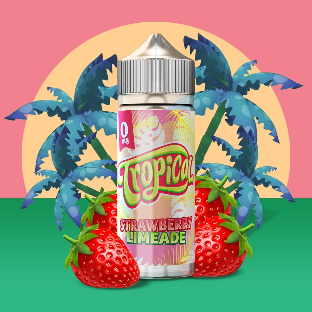 strawberry limeade tropical eliquid 100ml