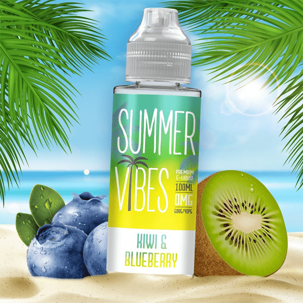 summer vibes kiwi and blueberry