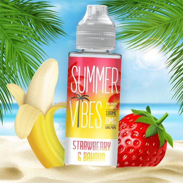 summer vibes eliquid strawberry and banana