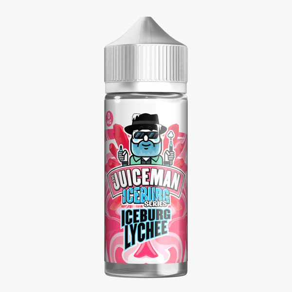 the juiceman iceburg series eliquid lychee
