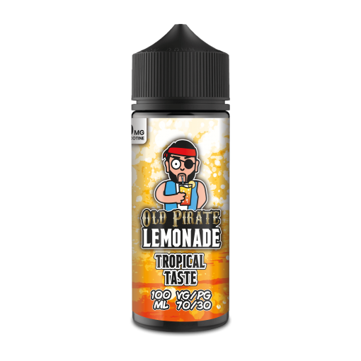 tropical taste 100ml eliquid old pirate lemonade