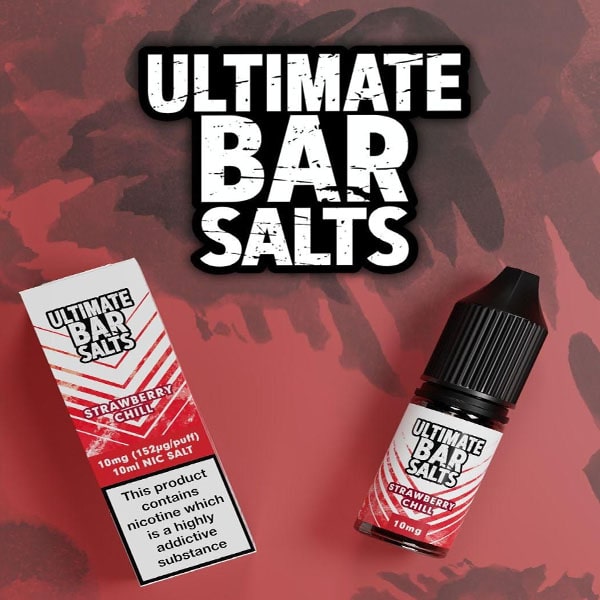 Ultimate E liquid Bar Salts - Strawberry Chill 10ml