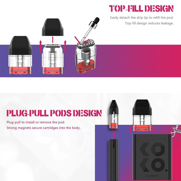 UWELL CALIBURN KOKO POD KIT | Simply Eliquid UWELL CALIBURN KOKO POD KIT | Simply Eliquid