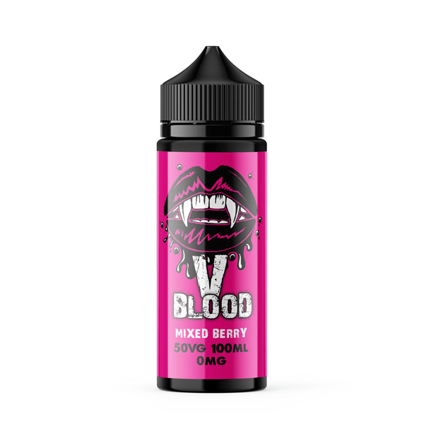 V blood mixed berry e liquid