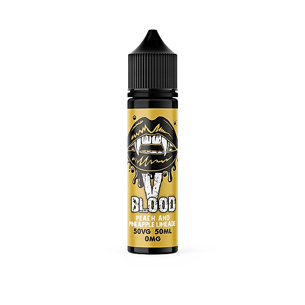 v blood e liquid peach and pineapple limeade 50ml