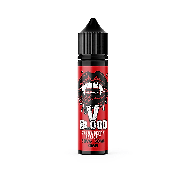 V Blood E liquid strawberry delight 50ml