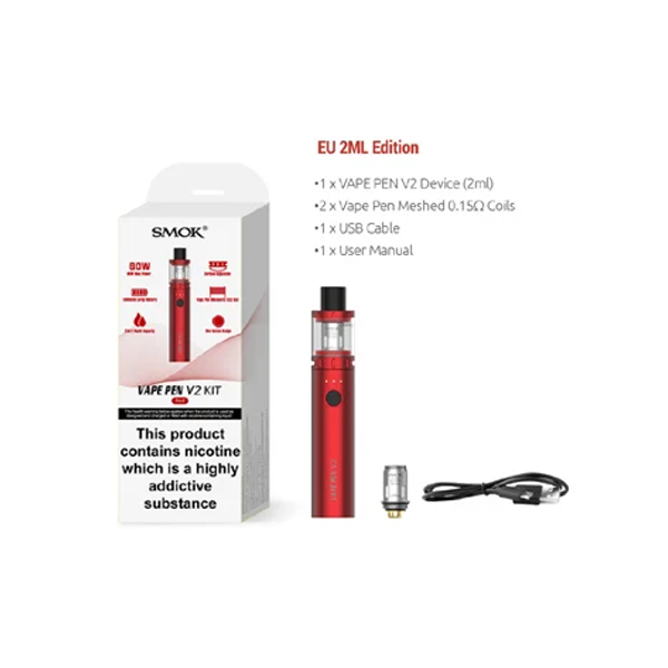 Smok Vape Pen V2 Kit 60w | Simply Eliquid Smok Vape Pen V2 Kit 60w | Simply Eliquid