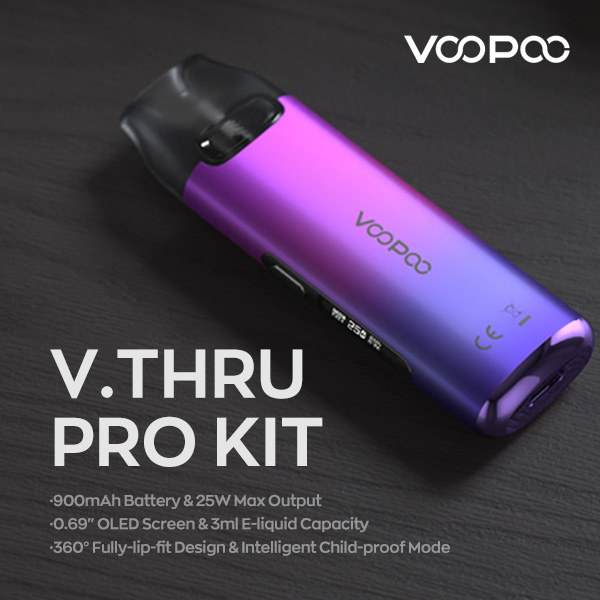 VooPoo V Thru Pro POD Kit | Simply Eliquid VooPoo V Thru Pro POD Kit | Simply Eliquid
